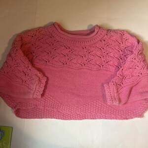 Paris Sport Club Pink Knit Sweater